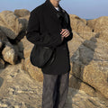 Casual Simple Dumpling Bag Trendy New Fashion Nylon Two-In-One Shoulder Messenger Bag For Men