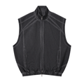 Unisex Vintage Wash Mesh Full-Zip Vest