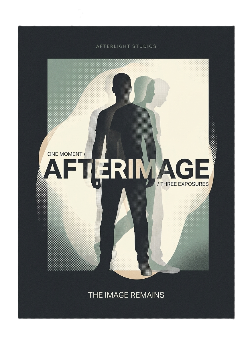 Afterimage Heavyweight Tee — Reclaimed & Co. × Afterlight Studios