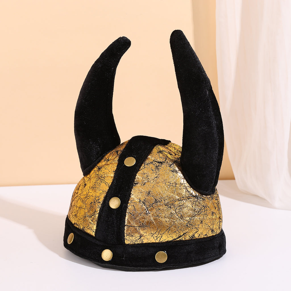 Halloween Easter Gift Decoration Christmas Decorative Hat Bull Head Wax Hat Cute Fashion Gift
