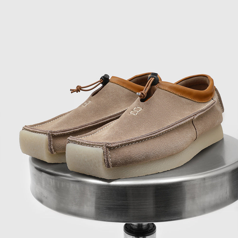 Lefu leisure lazy person steps on a set of shoes