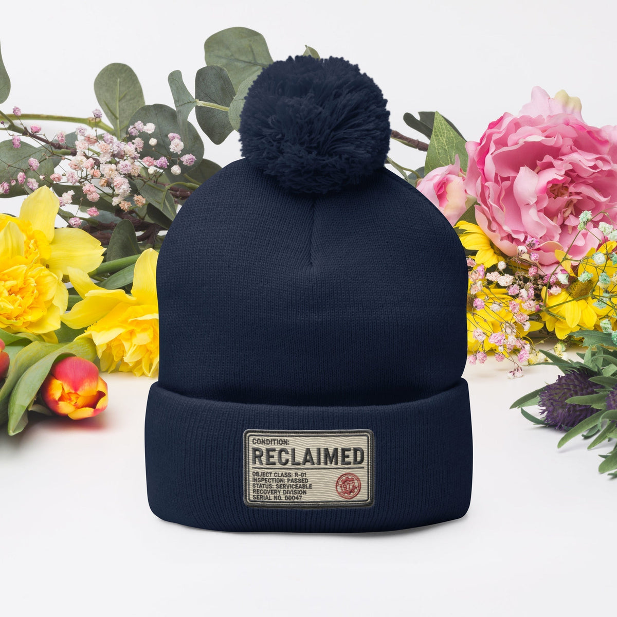 Condition: Reclaimed Pom Beanie — Reclaimed & Co.