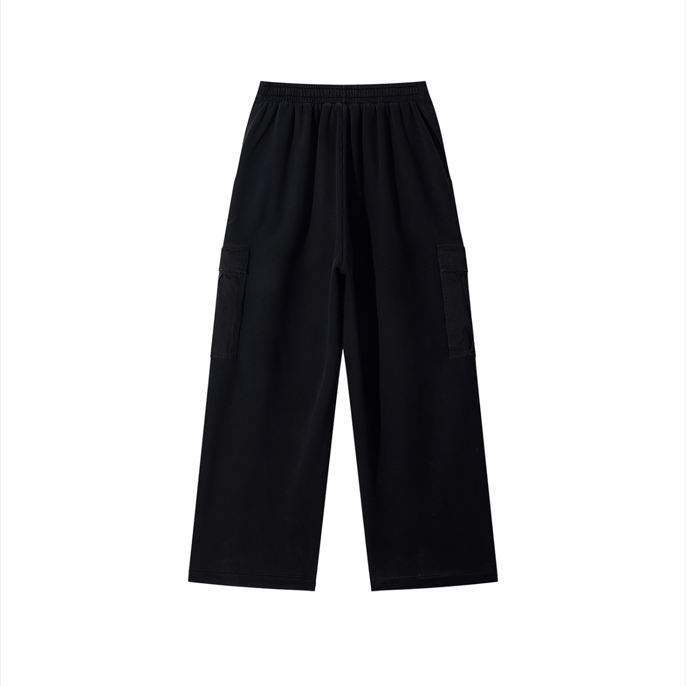 Unisex Sunfade Washed Fleece Cargo Pants