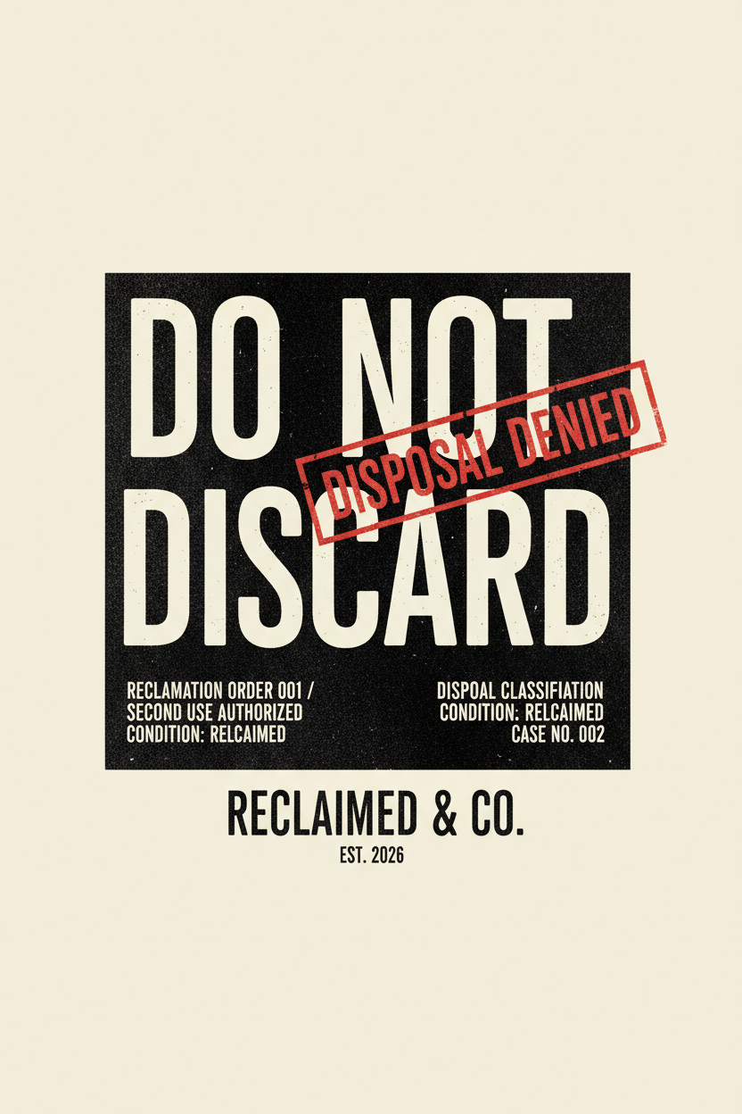 Do Not Discard — 3/4 Sleeve Raglan