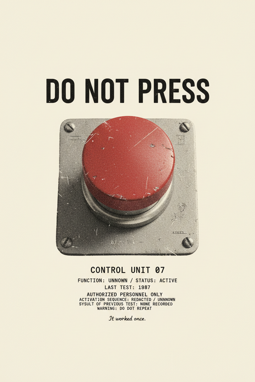 Do Not Press — Oversized Faded Tee