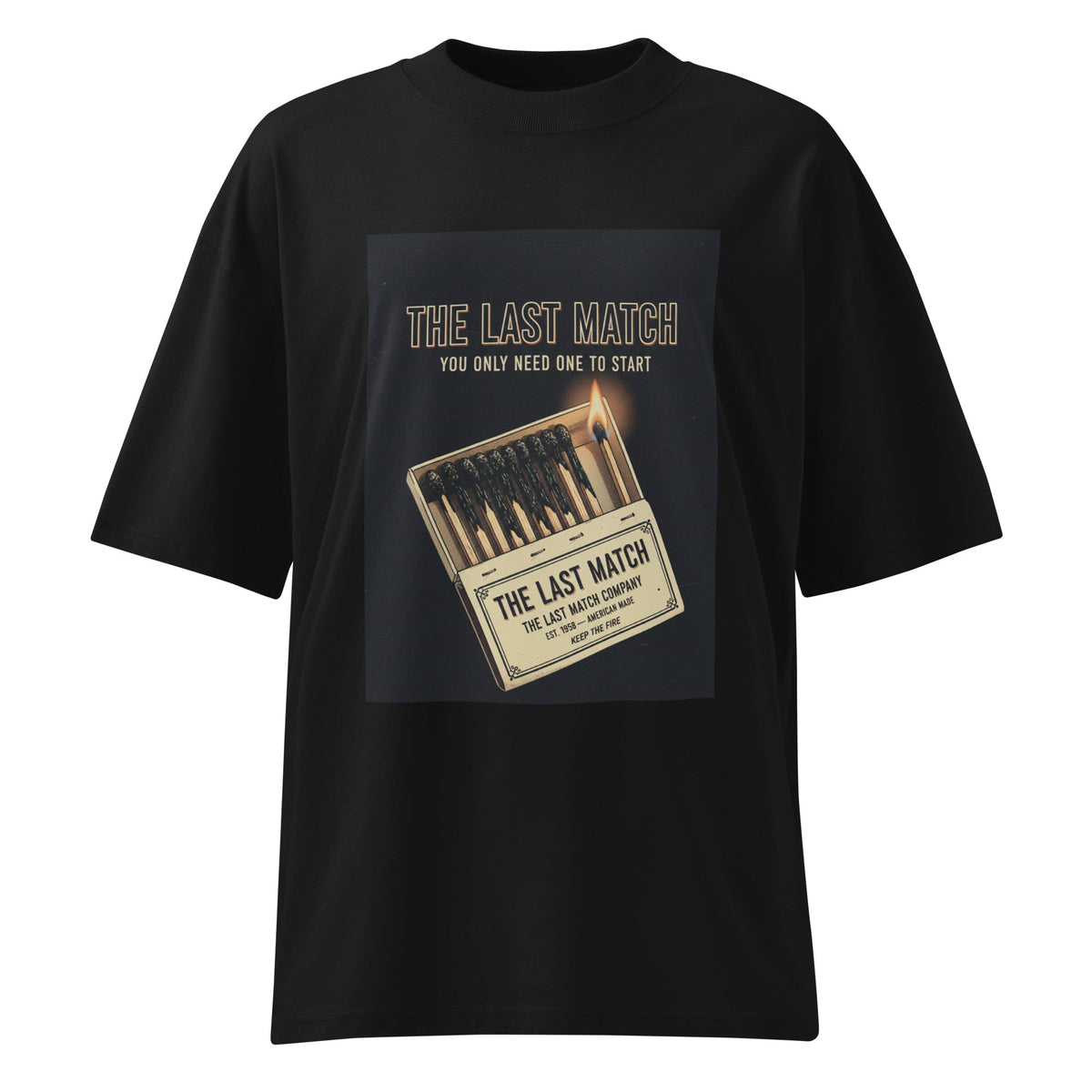 The Last Match Oversized Tee — Reclaimed & Co.