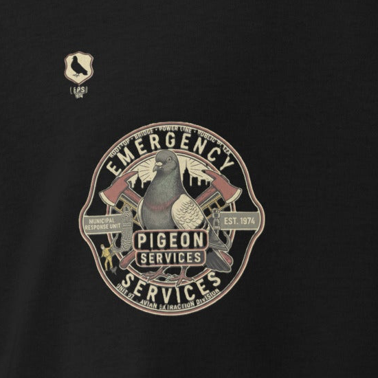 Emergency Pigeon Services Tee — Reclaimed & Co.