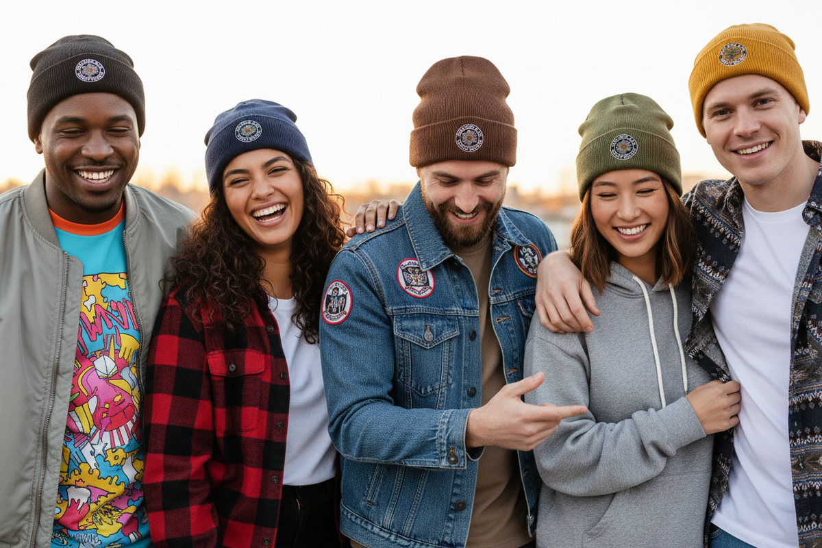 Object Archive Beanie – Group Shot Varied