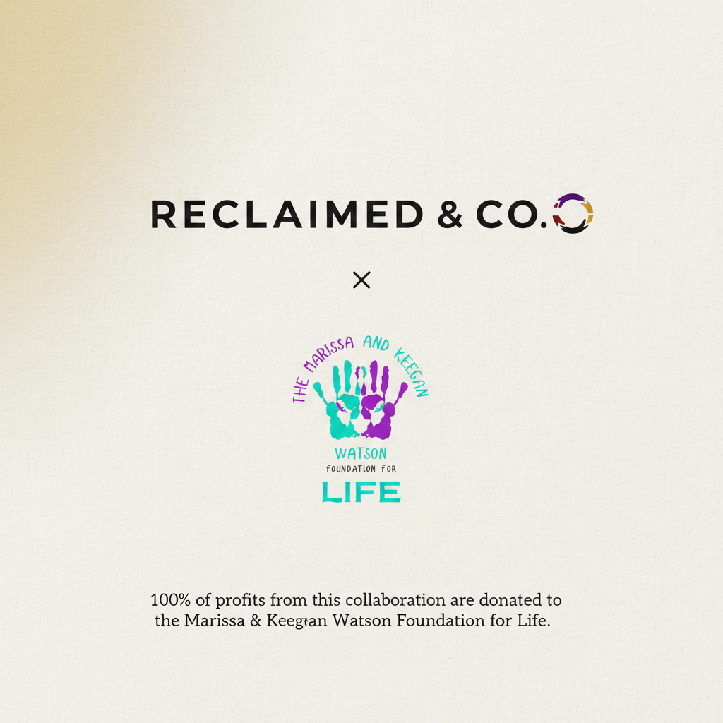 Reclaimed & Co. × Watson Foundation Collab Card – Real Logo