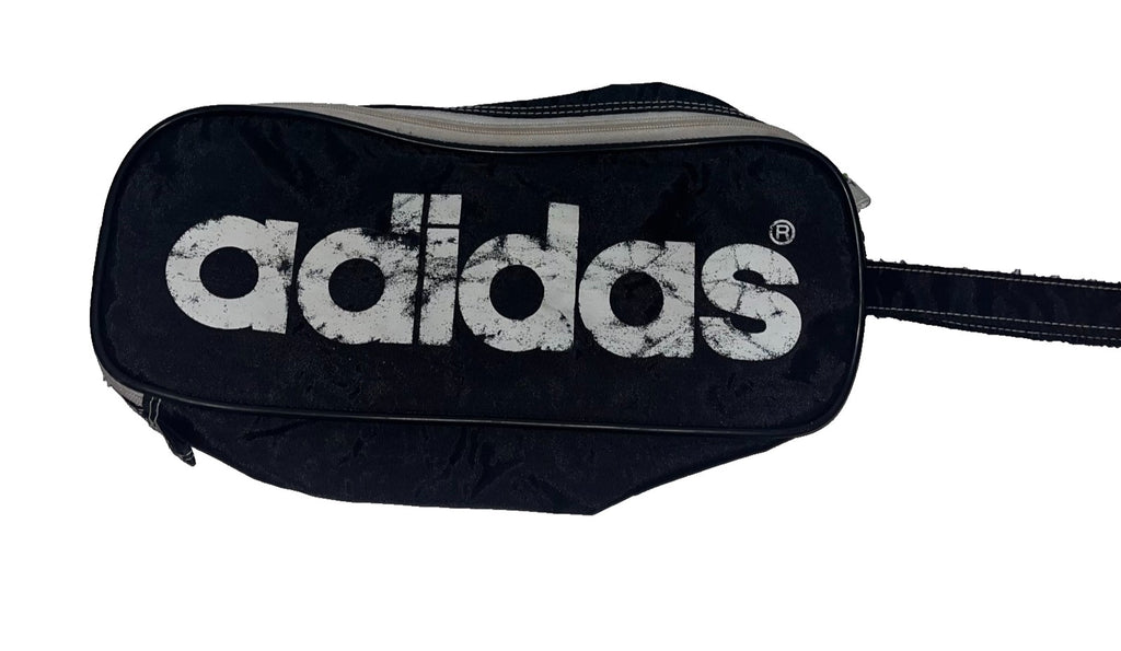 Adidas Waist Bag Fanny Pack Toiletry Bag – Black/White Adjustable Strap