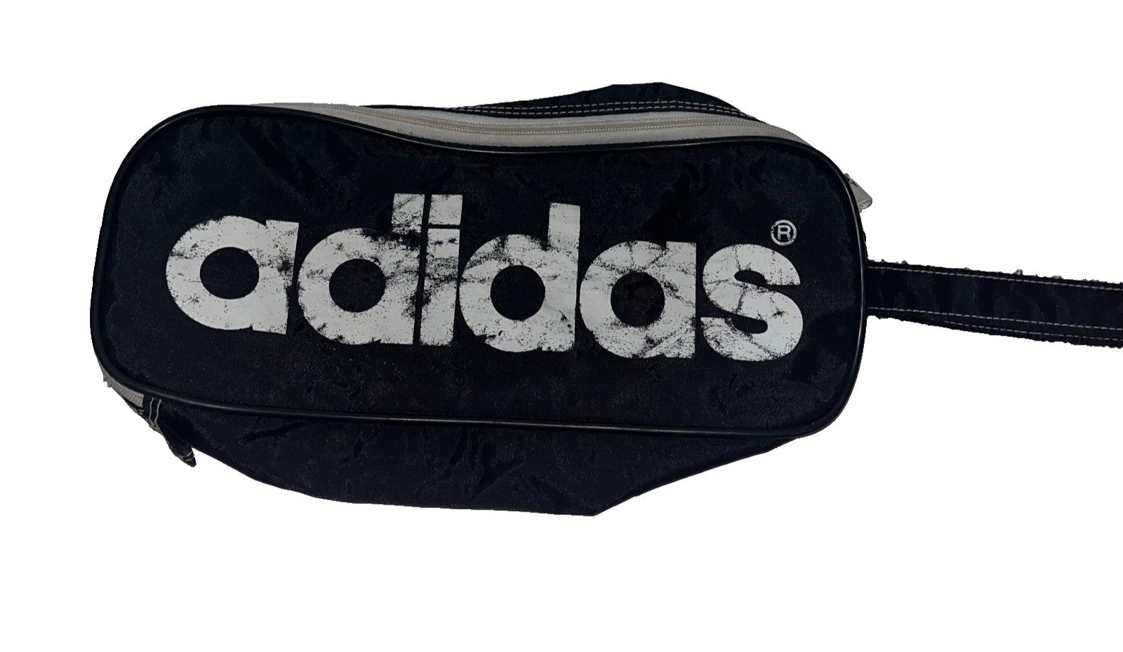 Adidas Waist Bag Fanny Pack Toiletry Bag – Black/White Adjustable Strap