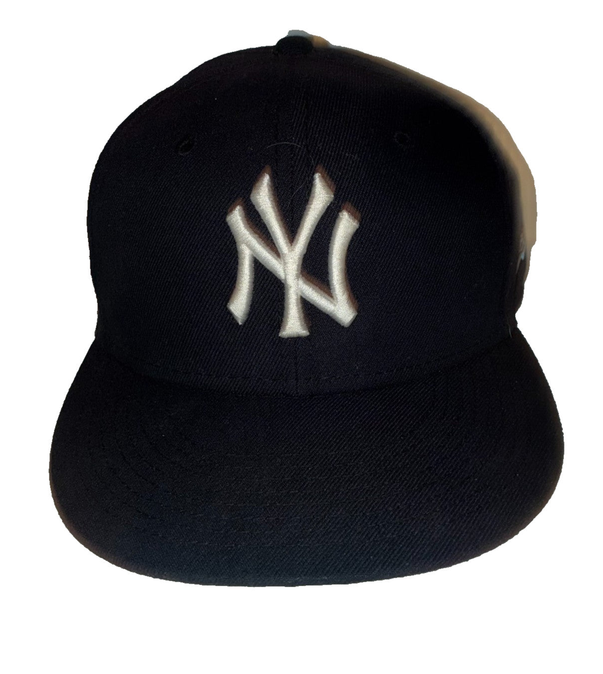 New Era 59FIFTY New York Yankees Fitted Hat Cap Size 7 1/4 – Black MLB