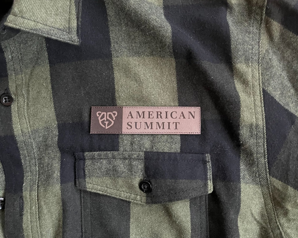 Burnside Flannel Shirt XL – Army Green/Black Plaid B8210
