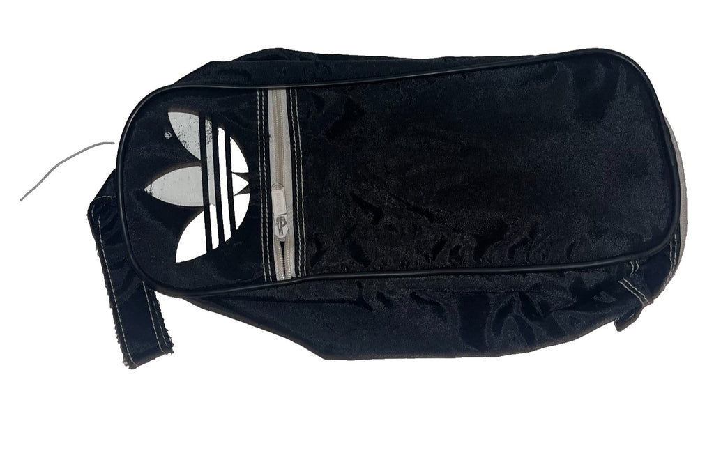 Adidas Waist Bag Fanny Pack Toiletry Bag – Black/White Adjustable Strap