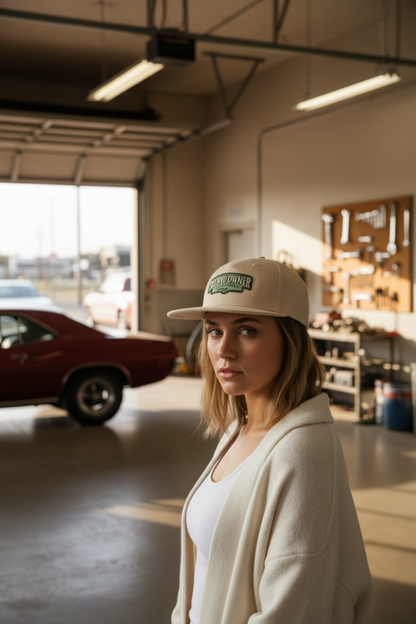 Second Owner Snapback — Female Garage