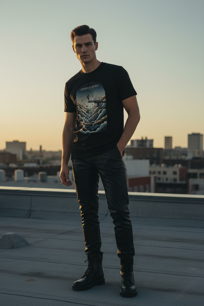 Somewhere Between Tee – Male Editorial