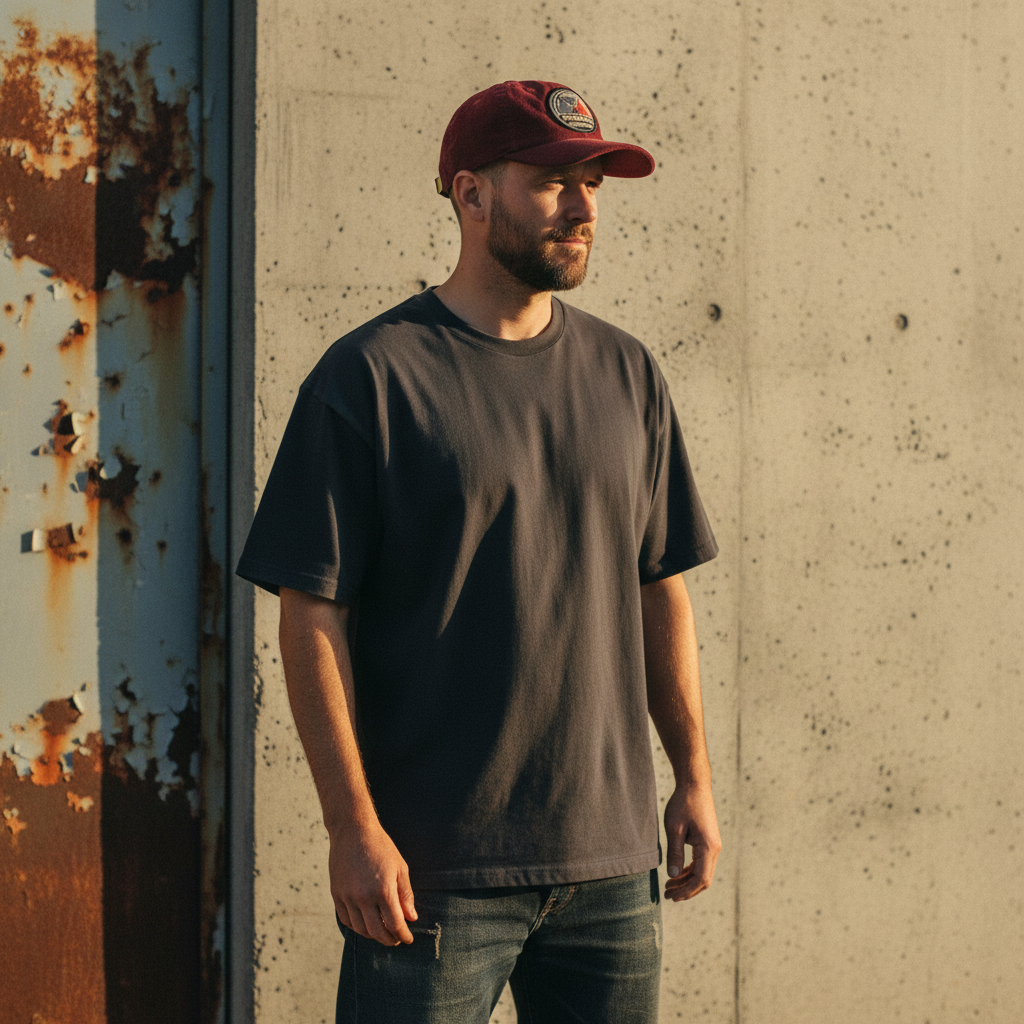 Worn But Working — Men's Model Burgundy